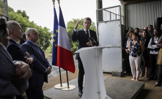 Emmanuel MACRON en déplacement aux Antilles - Septembre 2018