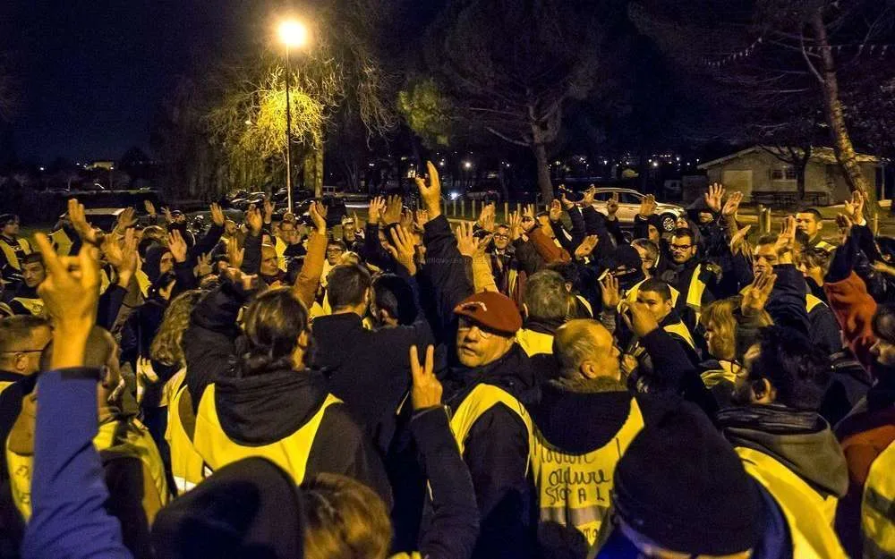 Le 1er décembre 2018 les Gilets jaunes défient le pouvoir à Paris
