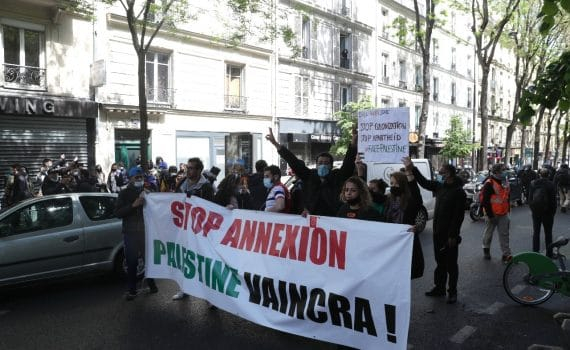 Manifestations en soutien aux Palestiniens à travers le Monde