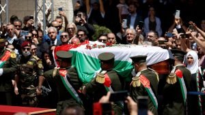 Obsèques de la Palestinienne Shireen Abu Akleh