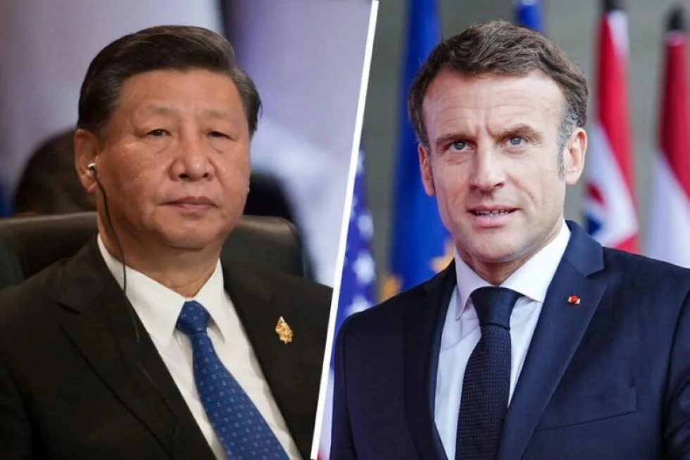 Xi Jinping et Emmanuel Macron ont appelé à une solution au conflit palestino-israélien
