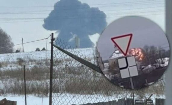Crash de l’avion Il-76 de l'armée de l'air russe transportant des prisonniers ukrainiens