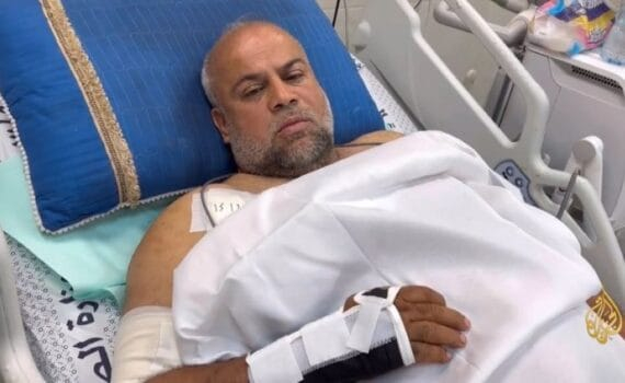 Wael Al-Dahdouh arrive en Égypte en route vers le Qatar pour se faire soigner