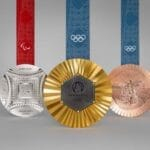 Les médailles olympiques de 2024 contiennent des particules de la tour Eiffel Les médailles olympiques de 2024 contiennent des particules de la tour Eiffel