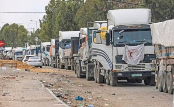 UE (von der Leyen) : Gaza a besoin d’au moins 500 camions d’aide par j ...