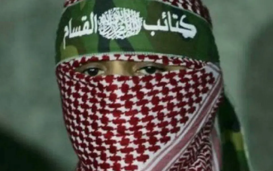 Abu Ubayda, porte-parole des Brigades palestiniennes de résistance Al-Qassam - GAZA