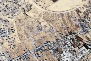 Des images satellites révèlent des opérations de démolition et de constructions coloniales systématiques à Gaza