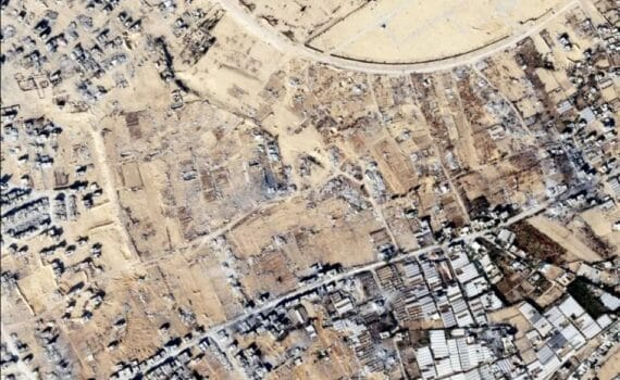 Des images satellites révèlent des opérations de démolition et de constructions coloniales systématiques à Gaza