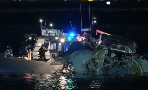 Crash d'un avion à Washington