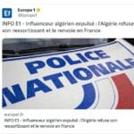 Doualemn qui avait été expulsé du territoire français en fin d'après-midi n'a pas été accepté par les autorités algériennes