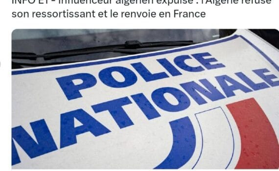Doualemn qui avait été expulsé du territoire français en fin d'après-midi n'a pas été accepté par les autorités algériennes