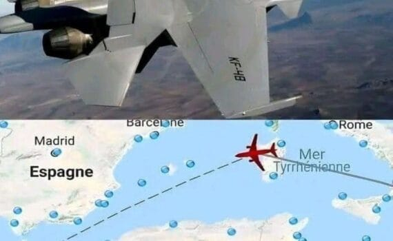 Armée de l’air algérienne à deux doigts d’abattre un avion israélien (probablement espion)