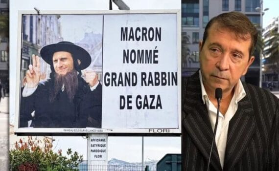Victoire – Macron caricaturé en rabbin : l’afficheur Michel-Ange Flori relaxé malgré la plainte du CRIF