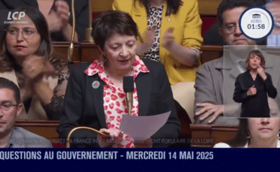 La députée LFI Andrée Taurinya dénonce le temps perdu par Macron pour mettre fin au génocide à Gaza