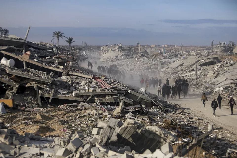 Gaza : l'agence Sanad révèle que 78 % de la bande de Gaza est maintenant classée comme « zone de danger »