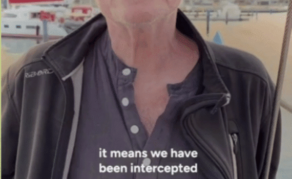 Pascal Maurieras : membre de la Flottille Madleen qui a écrit une lettre alors qu’il était emprisonné