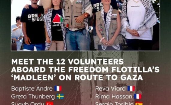 L’armée israélienne veut bloquer le bateau de Rima Hassan et Greta Thunberg, qui apportent de l’aide humanitaire sur la bande de Gaza