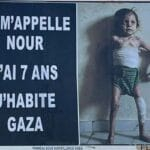 Michel-Ange Flori frappe fort avec sa nouvelle affiche : « Ne détournez pas le regard, je suis Nour, une enfant de Gaza » Michel-Ange Flori frappe fort avec sa nouvelle affiche : « Ne détournez pas le regard, je suis Nour, une enfant de Gaza ».