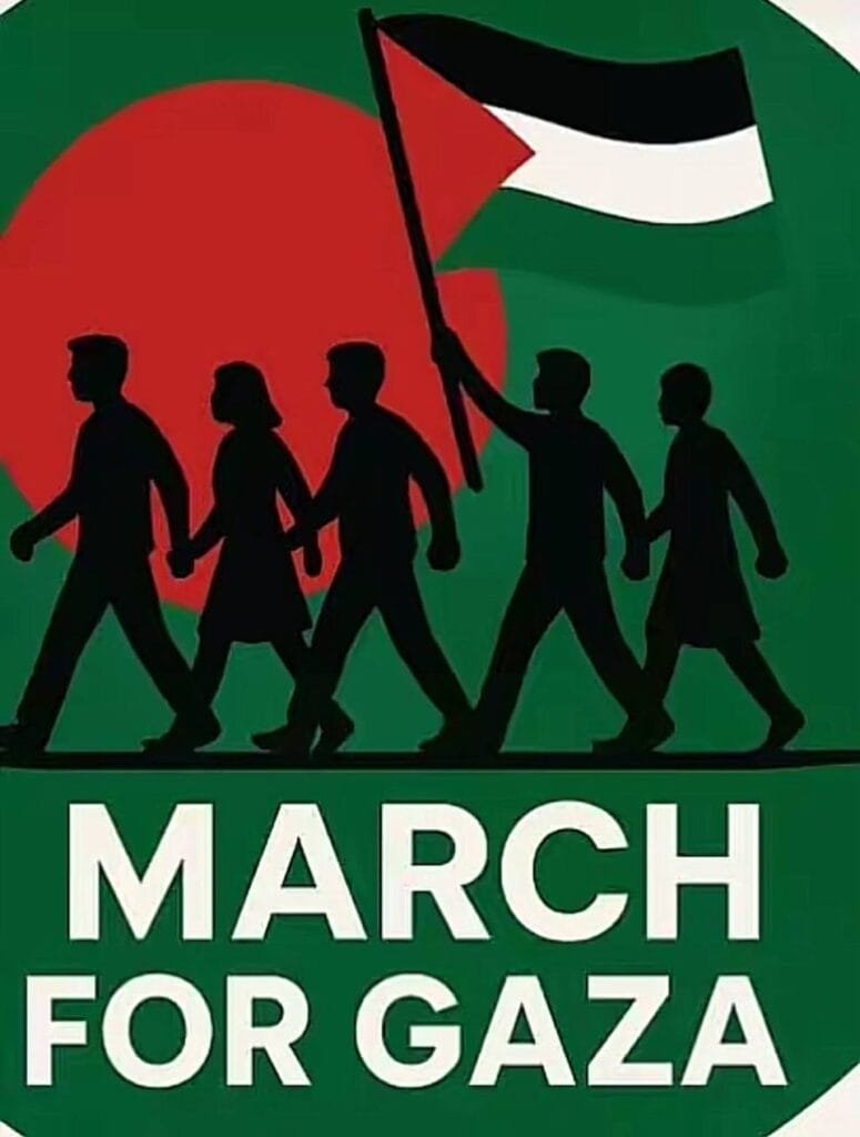 SUCCES MONDIAL DE LA « MARCH FOR GAZA » MARCHE SUR GAZA