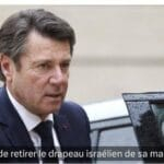 Estrosi ne veut pas retirer le drapeau israélien de sa mairie, malgré la sommation du préfet Estrosi ne veut pas retirer le drapeau israélien de sa mairie, malgré la sommation du préfet