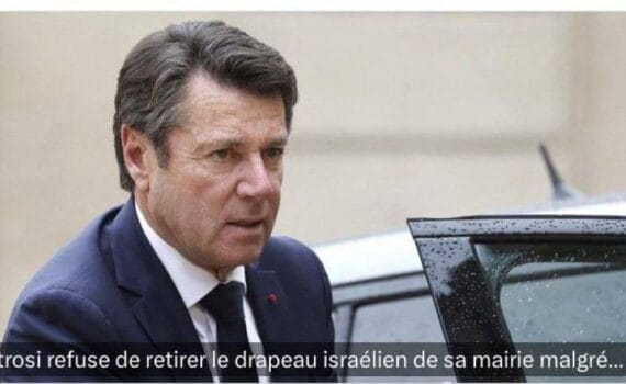 Estrosi ne veut pas retirer le drapeau israélien de sa mairie, malgré la sommation du préfet