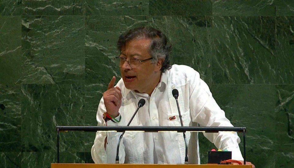Le président colombien Gustavo Petro à l'ONU : la condamnation seule ne suffit pas, la force doit affronter l'occupation