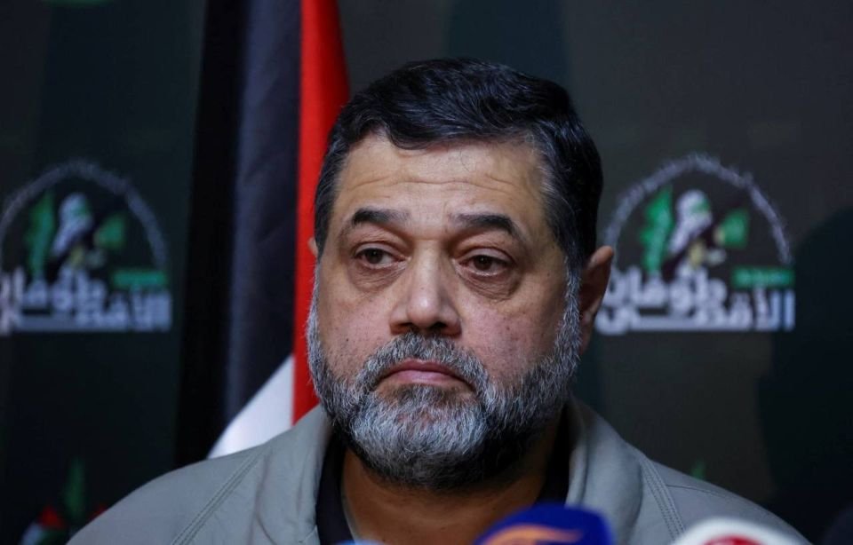 Le dirigeant du Hamas Osama Hamdan à la télévision Al Arabiya