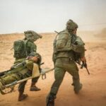 Yisrael Hayat, jeune homme et infirmier-soldat revenant du front de Gaza