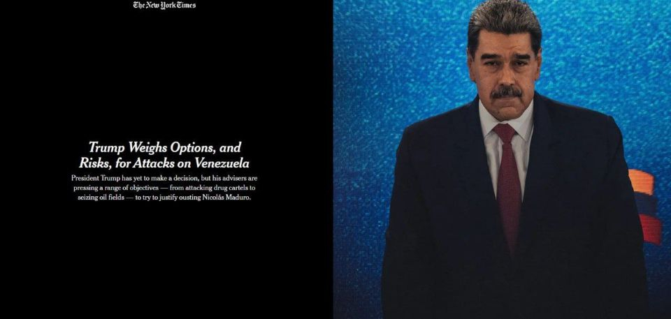 L'administration Trump envisage une série d'options de plus en plus agressives contre le Venezuela