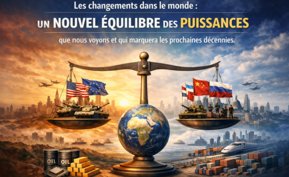 Les changements dans le monde : un nouvel équilibre des puissances que nous voyons et qui marquera les prochaines décennies