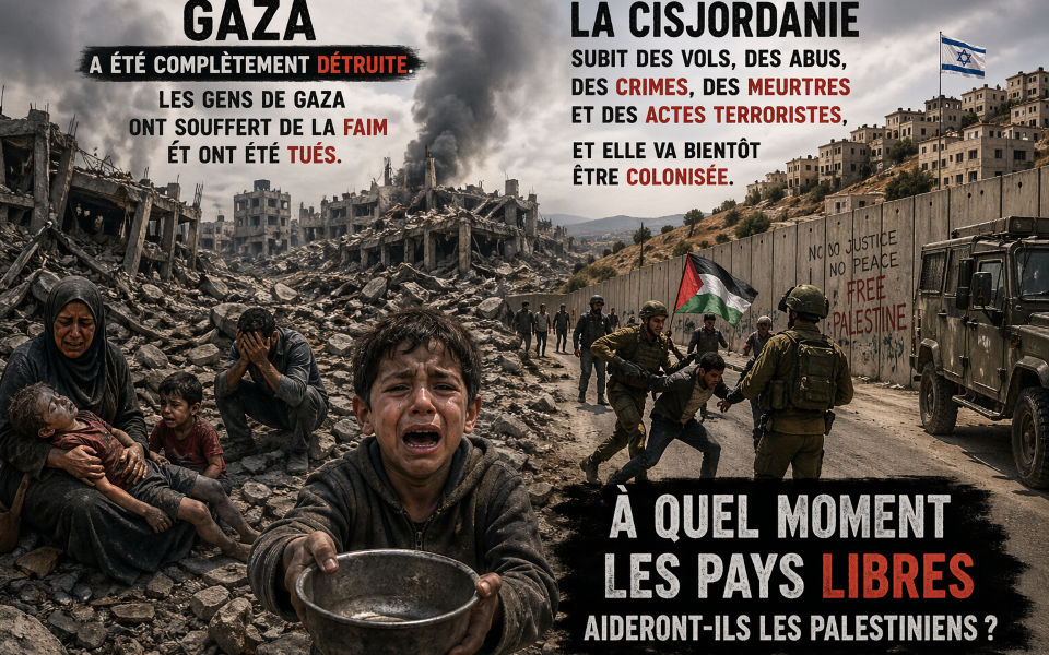 La tragédie de Gaza et la réalité de la Cisjordanie : un appel à l'aide
