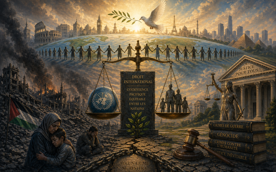 Suite aux conflits et aux guerres : vers l'établissement d'une nouvelle paix mondiale