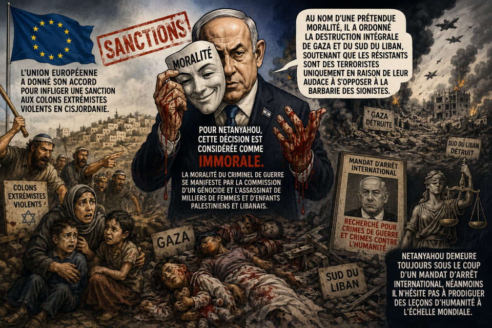 Netanyahu dénonce la « faillite morale » de l’UE