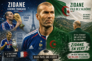 Zinedine ZIDANE : entre les deux mon cœur balance
