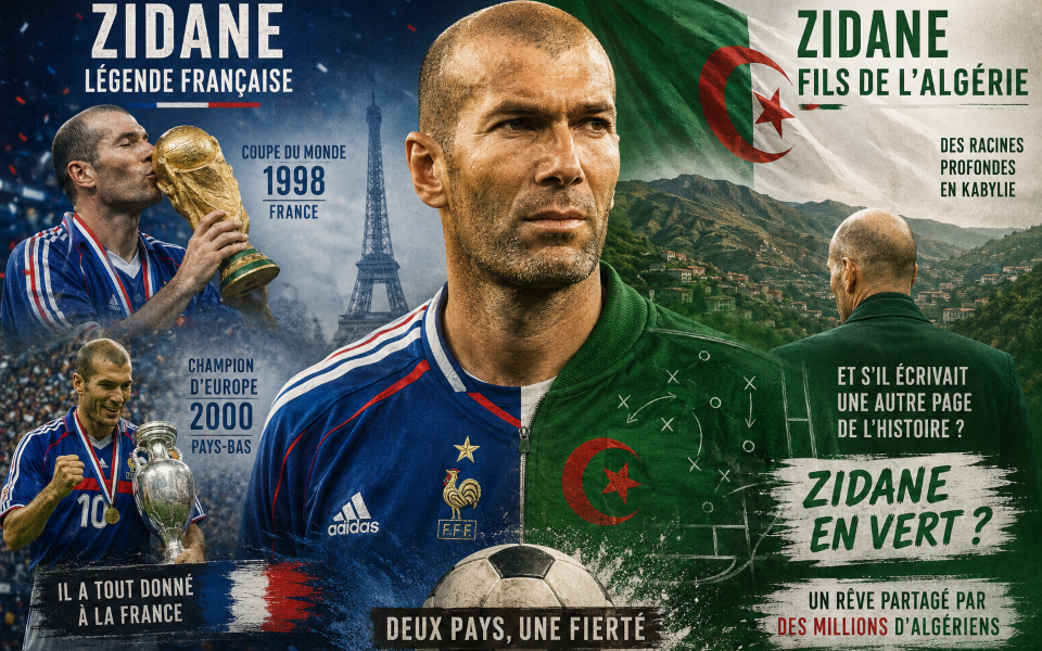 Zinedine ZIDANE : entre les deux mon cœur balance