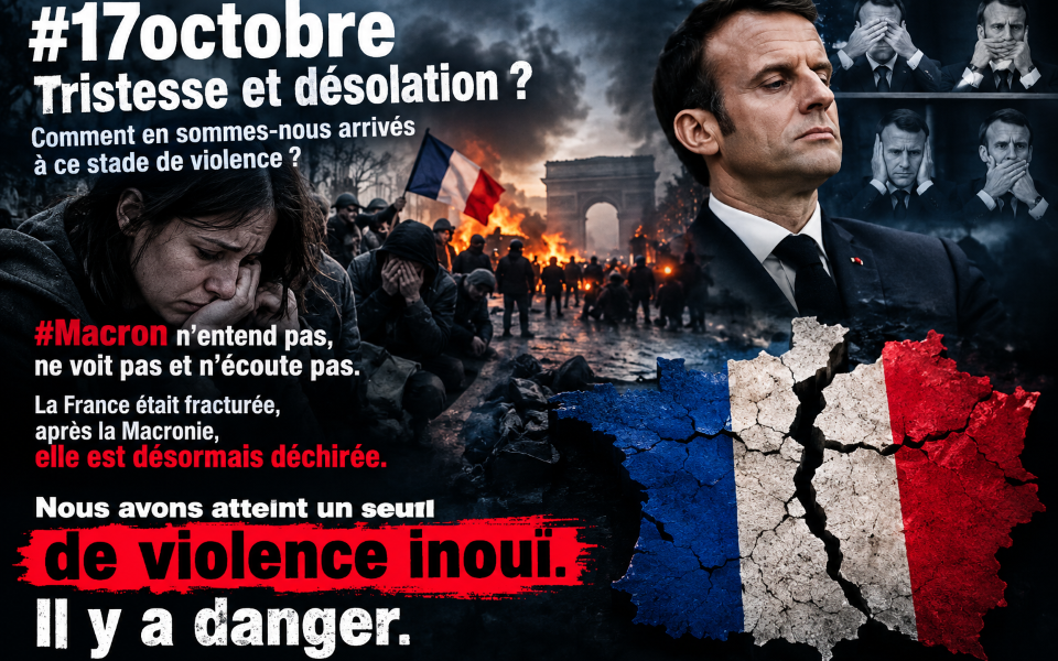 17 octobre 2026, la France confrontée aux tensions : analyser le risque de fracture